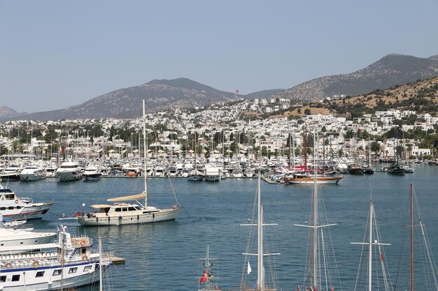 Città di Bodrum in Turchia