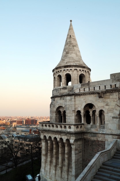 Città di Budapest Ungheria Architettura di riferimento del Bastione dei pescatori