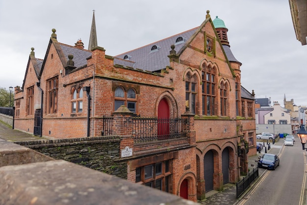 Città di Derry Londonderry immagini con le strade senza tempo e le vedute panoramiche della Derry storica