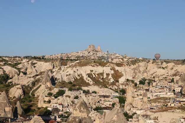 Città di Goreme in Cappadocia