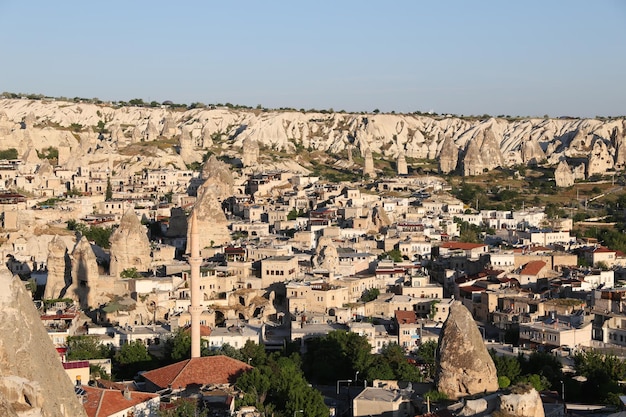 Città di Goreme in Cappadocia