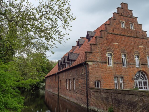 città di Herten con il castello