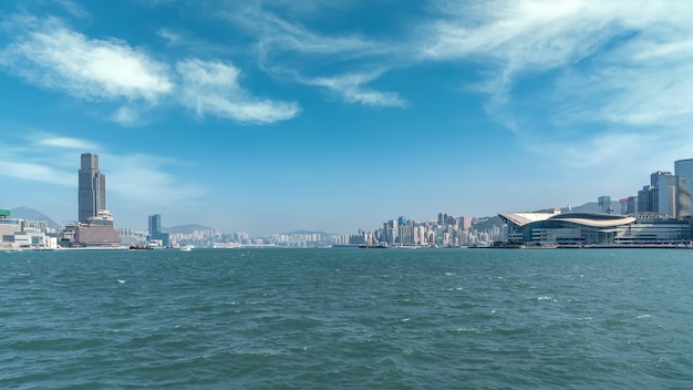 Città di Hong Kong e architettura moderna