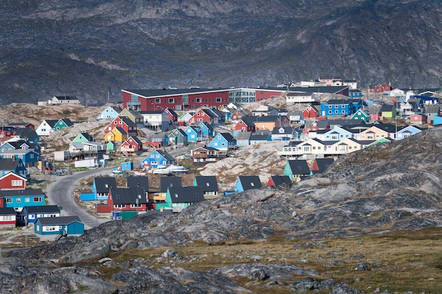 Città di Ilulissat in Groenlandia