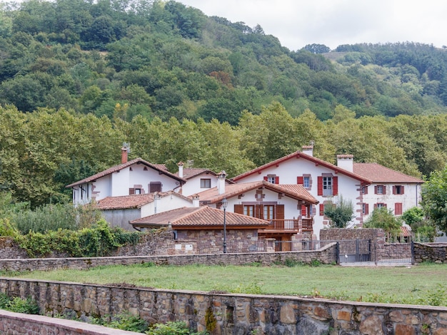 Città di Urdax, in Navarra, Spagna.