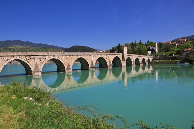 Città di Visegrad in Bosnia ed Erzegovina