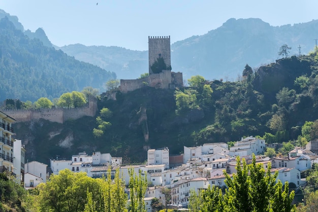 Città e castello di Cazorla Jaen Spagna