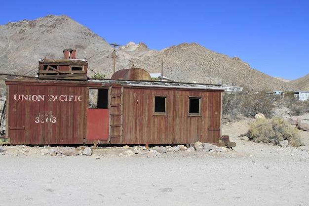 Città fantasma della riolite California