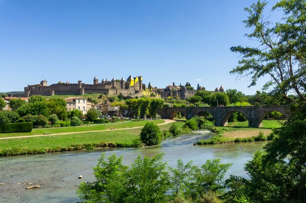 Città fortificata medievale di Carcassonne, Francia