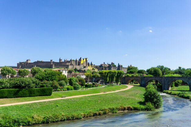 Città fortificata medievale di Carcassonne, Francia