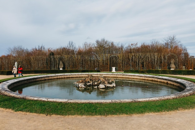 Città francese di Versailles Palazzo e museo di Versailles