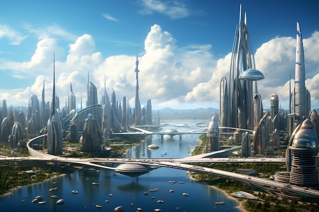 Città futuristica