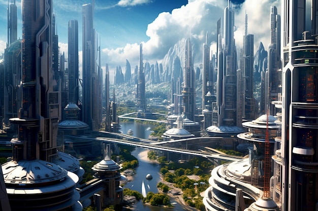 Città futuristica