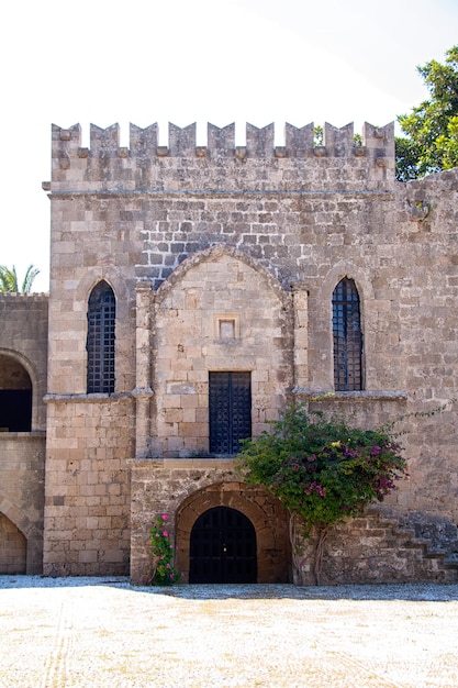 Città medievale di Rodi in Grecia