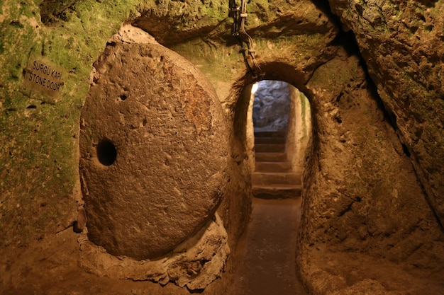 Città sotterranea di Derinkuyu in Cappadocia