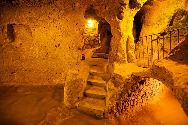 Città sotterranea di Kaymakli Nevsehir Turchia