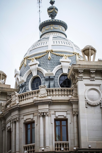 Città spagnola di Valencia, architettura mediterranea