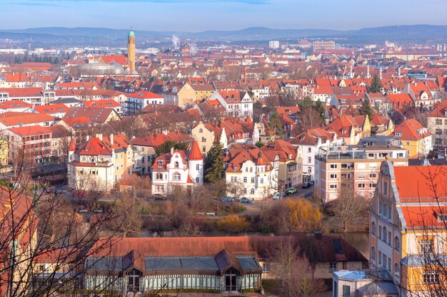 Città vecchia di Bamberg Baviera Germania