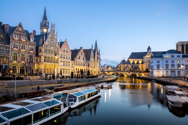 Città vecchia di Gand, Belgio