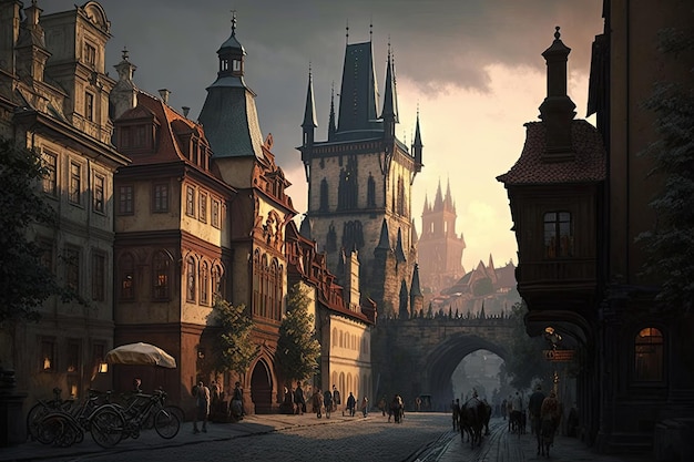 Città vecchia di Praga