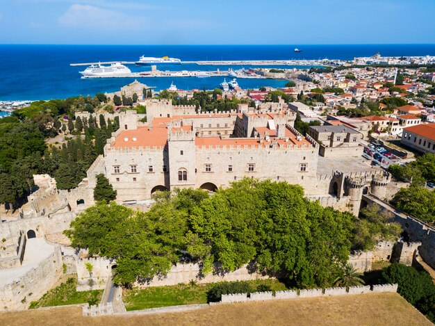 Città vecchia di Rodi in Grecia