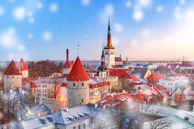 Città vecchia di Tallinn, Estonia