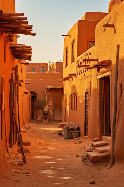Città vecchia Kasbah Ait Benhaddou in Marocco Africa
