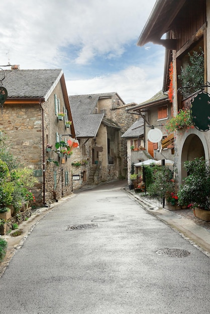 Città vecchia Yvoire sul lago di Ginevra in Francia