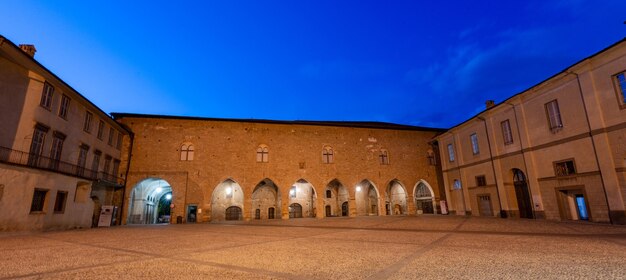 Cittadella viscontea nell'antica città di Bergamo