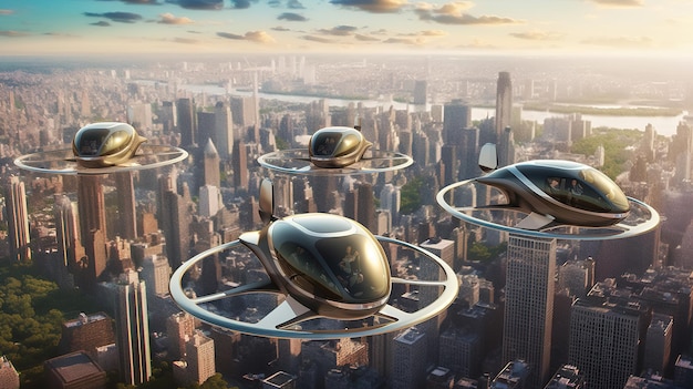 City air taxi Mobilità urbana del futuro