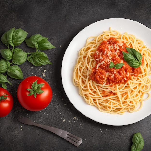 classici_italiani_spaghetti_pasta_con_pomodoro_formaggio_parmigiano_e_basilico