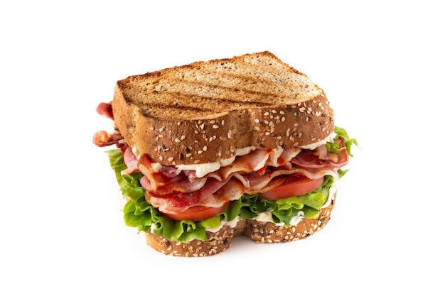 Classico panino BLT isolato