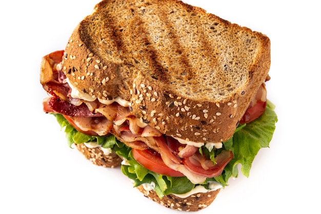 Classico panino BLT isolato