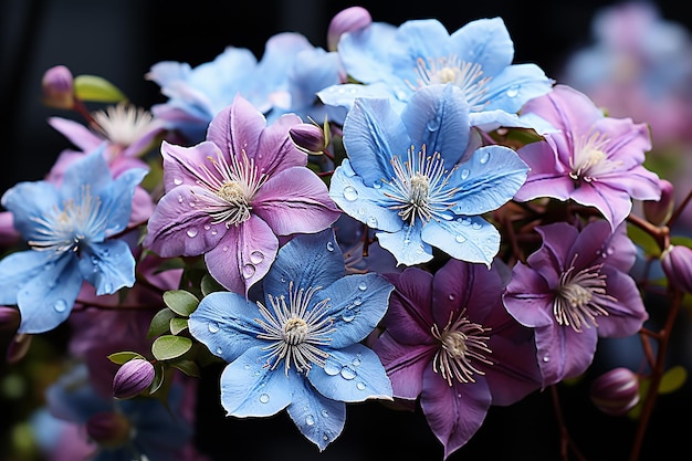 Clematis blu