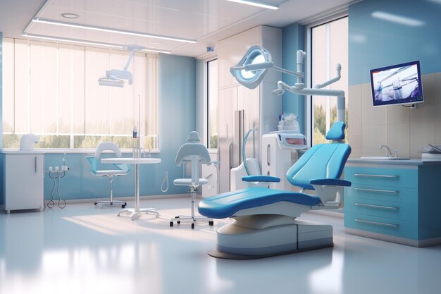 Clinica dentale all'interno dei locali dell'ospedale con de 00168 03