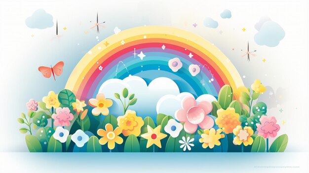 clipart arcobaleno