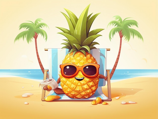 clipart di ananas