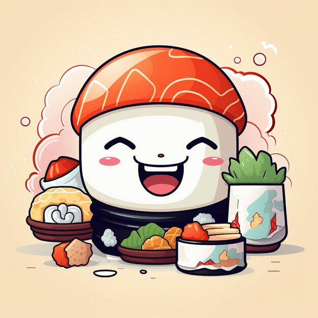 clipart di sushi