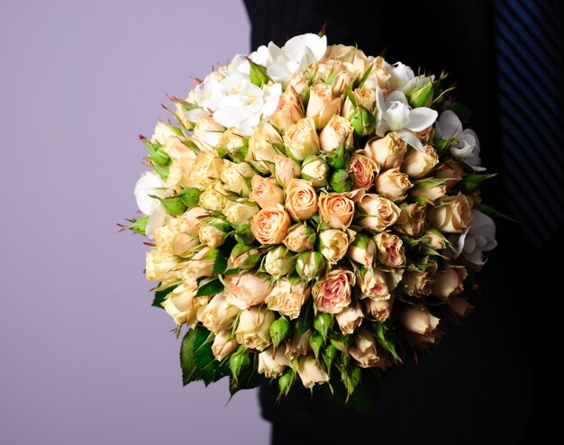 Close up bouquet da sposa