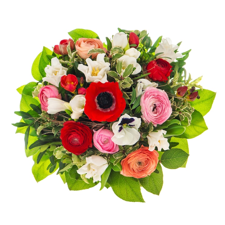 Foto close up bouquet di fiori