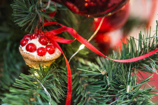 Close-up dell'albero di Natale