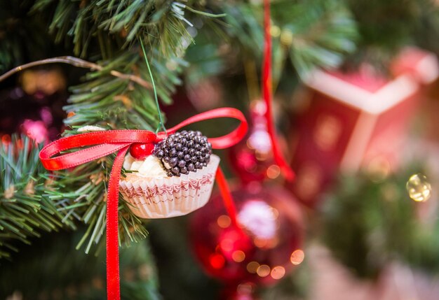 Close-up dell'albero di Natale