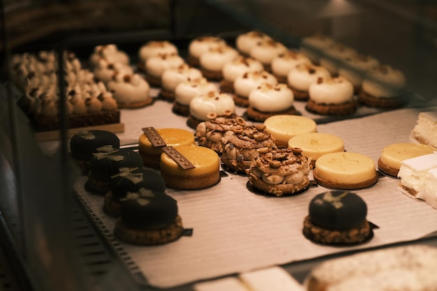 Close-up di cupcake sul tavolo