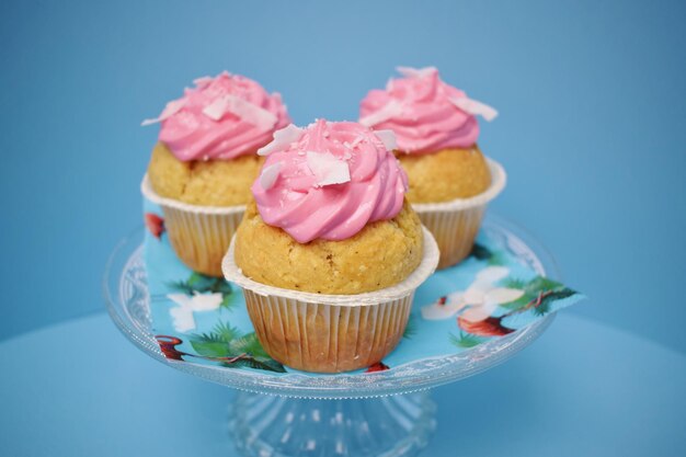 Close-up di cupcake sul tavolo