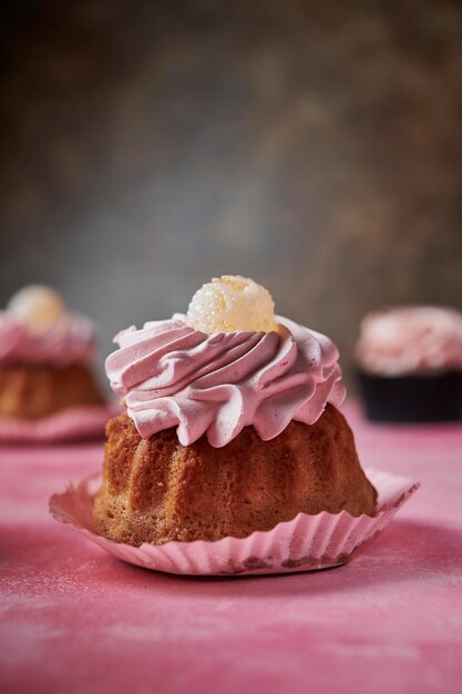 Close-up di cupcake sul tavolo