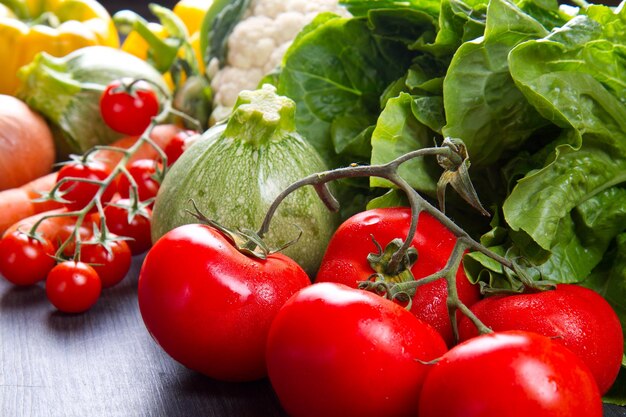 Close-up di fragole su tavola