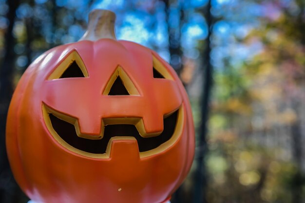 Close-up di Jack o Lantern