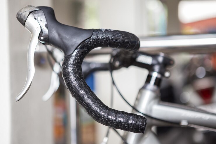 Foto close-up di nero e bicicletta