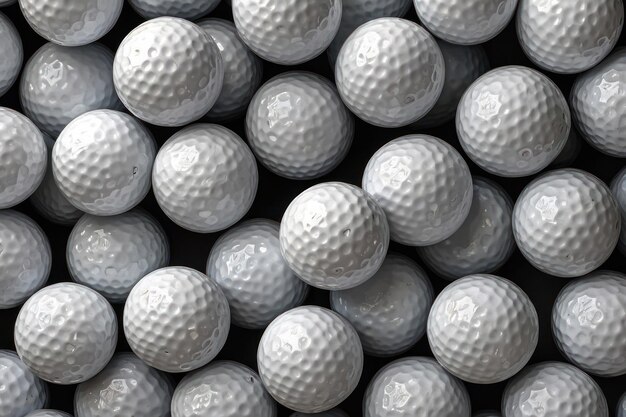 Close-up di palle da golf