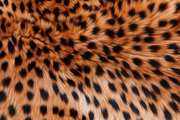 Close-up di pelliccia di cane con una bella consistenza macchiata che assomiglia alla lana animale marrone